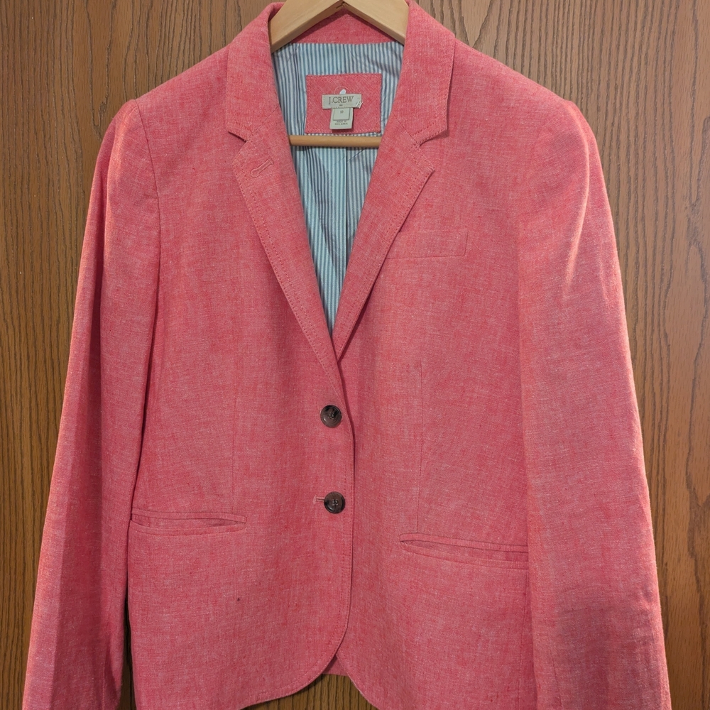 J Crew Coral Women's Blazer